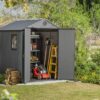Keter Darwin 6x6 grey garden shed image 10