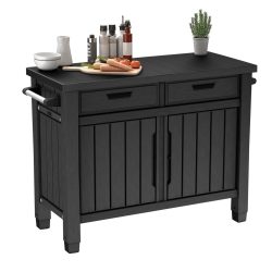 Keter Unity XL Drawers Outdoor Buffet Cabinet