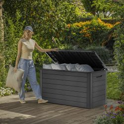 Keter Ontario 570L Storage Box - Anthracite