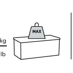 Keter 170G Storage Box 643L - Venetian Grey