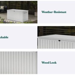 Keter 170G Storage Box 643L - White