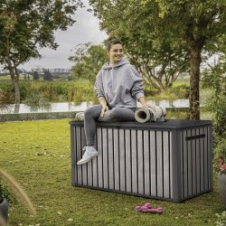 Keter 170G Storage Box 643L - Venetian Grey