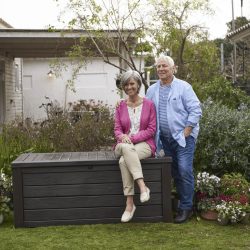 Keter Westwood 570L Outdoor Storage Box - Graphite