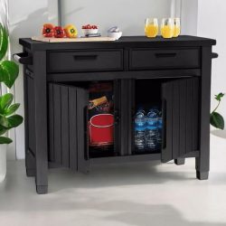 Keter Unity XL Drawers Outdoor Buffet Cabinet