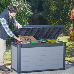 Keter Premier 380L Storage Box - Grey