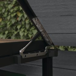 Keter Hideaway XL - 3 Bin (Walnut Look)
