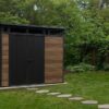 Keter Signature Pent 9x7 Shed - Walnut Look (2.8 x 2.2m)