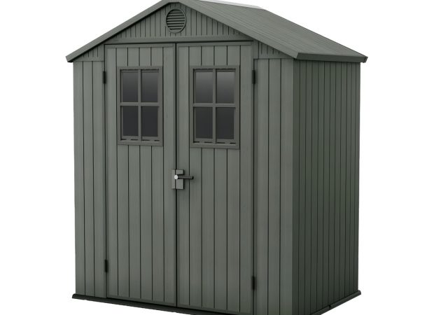Keter Darwin 6x4 Garden Shed - Green (1.9 x 1.2m)