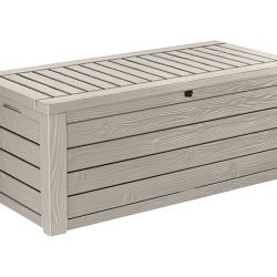 Keter Westwood 570L Outdoor Storage Box - Beige — image 1