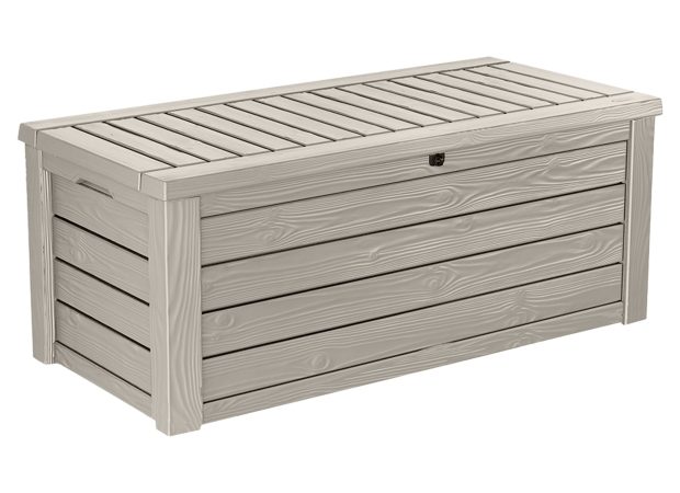 Keter Westwood 570L Outdoor Storage Box - Beige — image 1