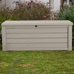 Keter Westwood 570L Outdoor Storage Box - Beige — image 4