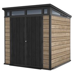 Keter Signature Pent 7x7 Shed - Ashwood Look (2.2 x 2.2m) — image 1