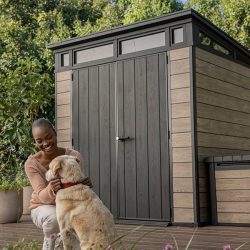Keter Signature Pent 7x7 Shed - Ashwood Look (2.2 x 2.2m) — image 8