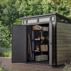 Keter Signature Pent 7x7 Shed - Ashwood Look (2.2 x 2.2m) — image 9