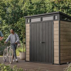 Keter Signature Pent 7x7 Shed - Ashwood Look (2.2 x 2.2m) — image 10