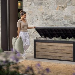 Keter Signature 570L Storage Box - Ashwood Look — image 2