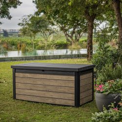 Keter Signature 570L Storage Box - Ashwood Look — image 5