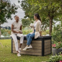 Keter Signature 570L Storage Box - Ashwood Look — image 6