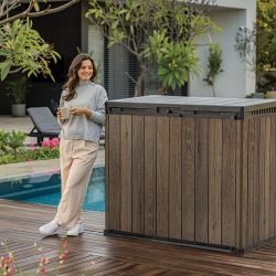 Keter Store It Out Darwin (Walnut Look) 1150L — image 5
