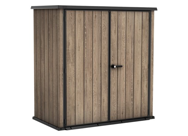 Keter Signature Vertical XL Shed- Ashwood Look — image 1