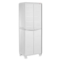Keter Utility Tall Cabinet - White — image 1
