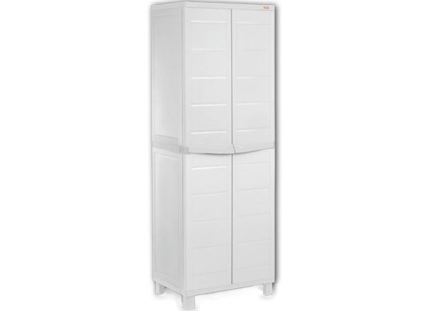 Keter Utility Tall Cabinet - White — image 1