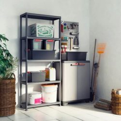 Keter Tool Organiser Pegboard – garage storage setting