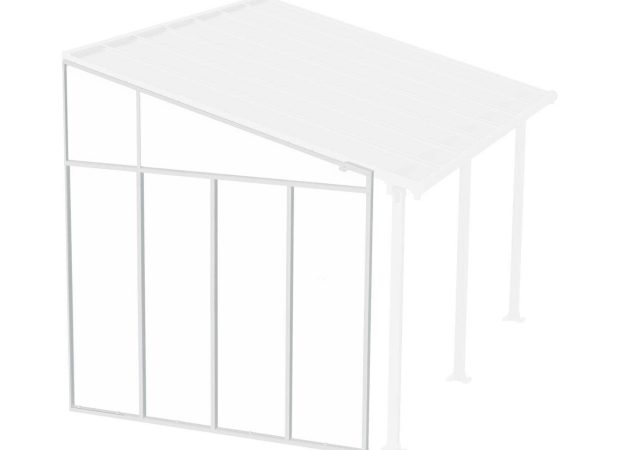 Side Wall for Sierra & Feria Patio Cover 3m - White