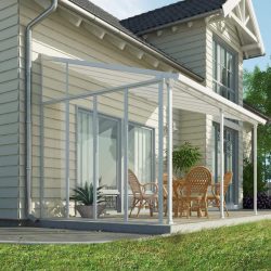 Side Wall for Sierra & Feria Patio Cover 3m - White