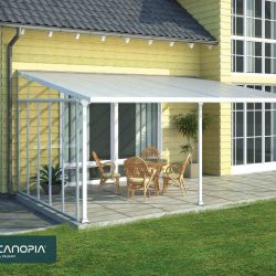 Side Wall for Sierra & Feria Patio Cover 3.85m - White