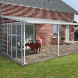 Side Wall for Sierra & Feria Patio Cover 3.85m - White