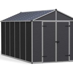 Rubicon Garden Shed 2.4m x 4.5m - Grey