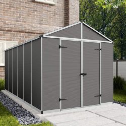 Rubicon Garden Shed 2.4m x 4.5m - Grey