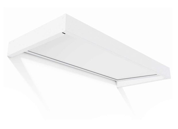 Sophia Door Awning 2.2m x 1m - White Frame With White Opal Panel