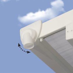 Feria Patio Cover 5.5m x 3m - White Frame With White Roof