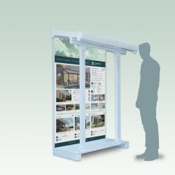 Feria Patio Cover 5.5m x 3m - White Frame With White Roof