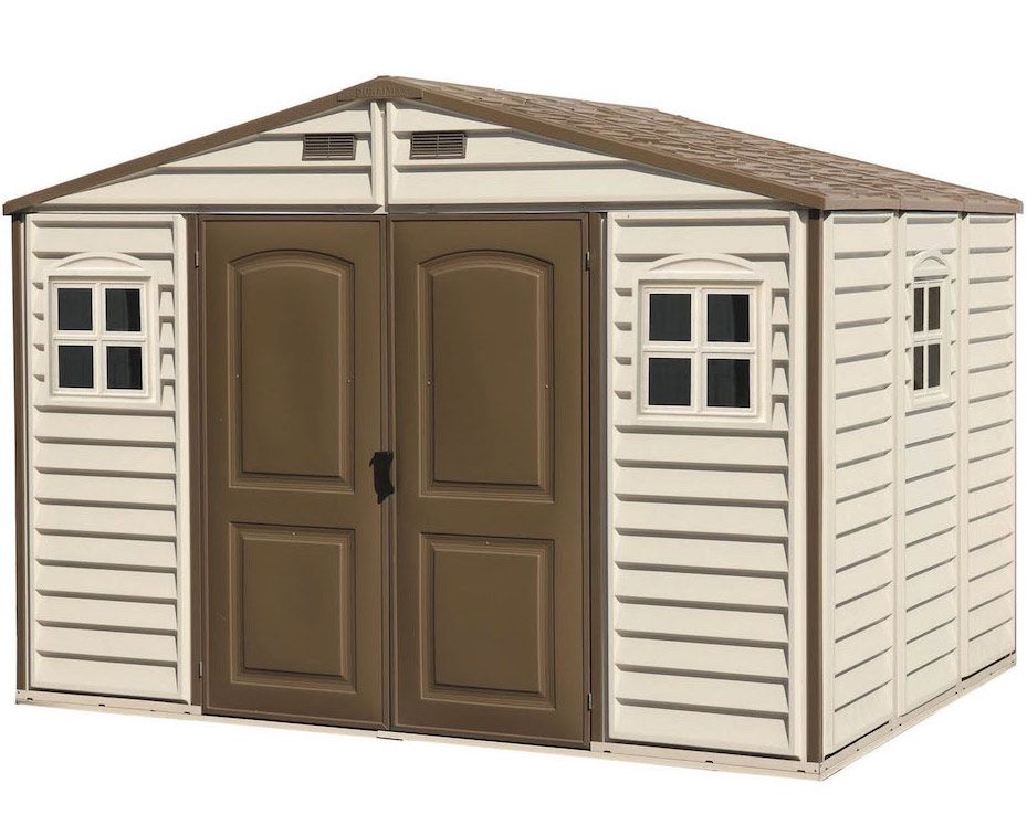 DURAMAX WOODSIDE 10'x8' GARDEN SHED 3.2m x 2.5m