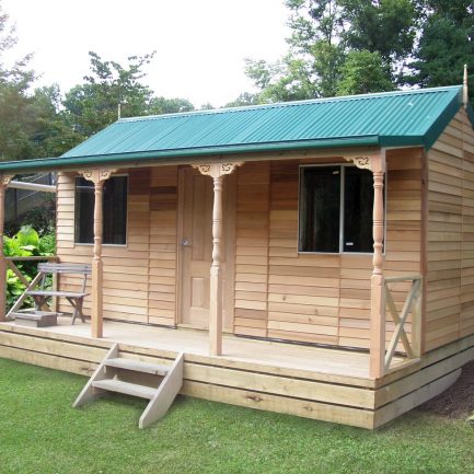 cedar settlers hut 5.4mx2.6m