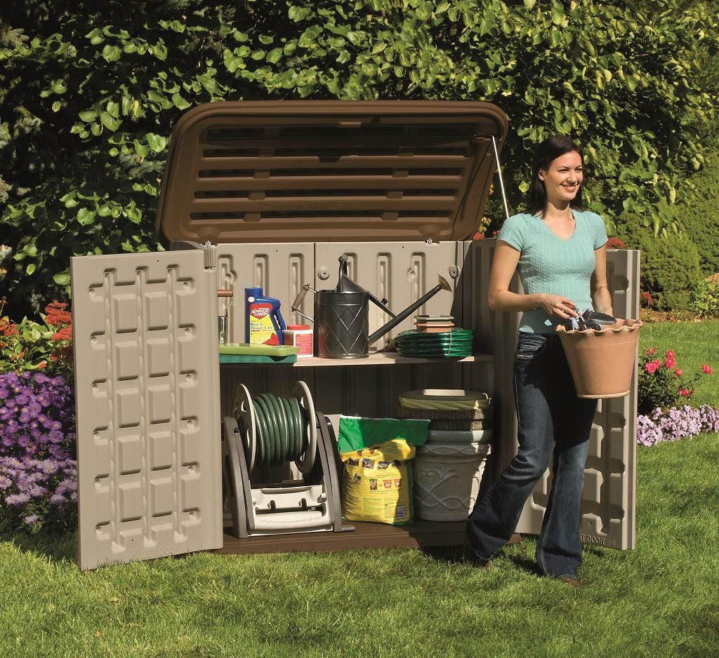 SUNCAST HORIZONTAL STORAGE SHED