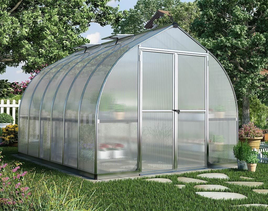 BELLA 8'x12' GREENHOUSE 2.4mx3.5m