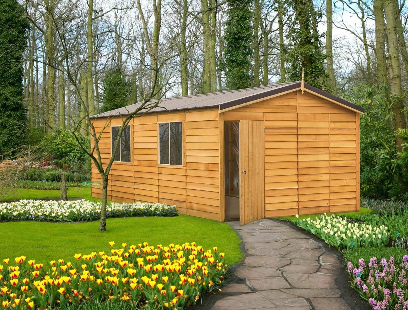 CEDAR SHED MACEDON DELUXE 3.8Mx6.0M