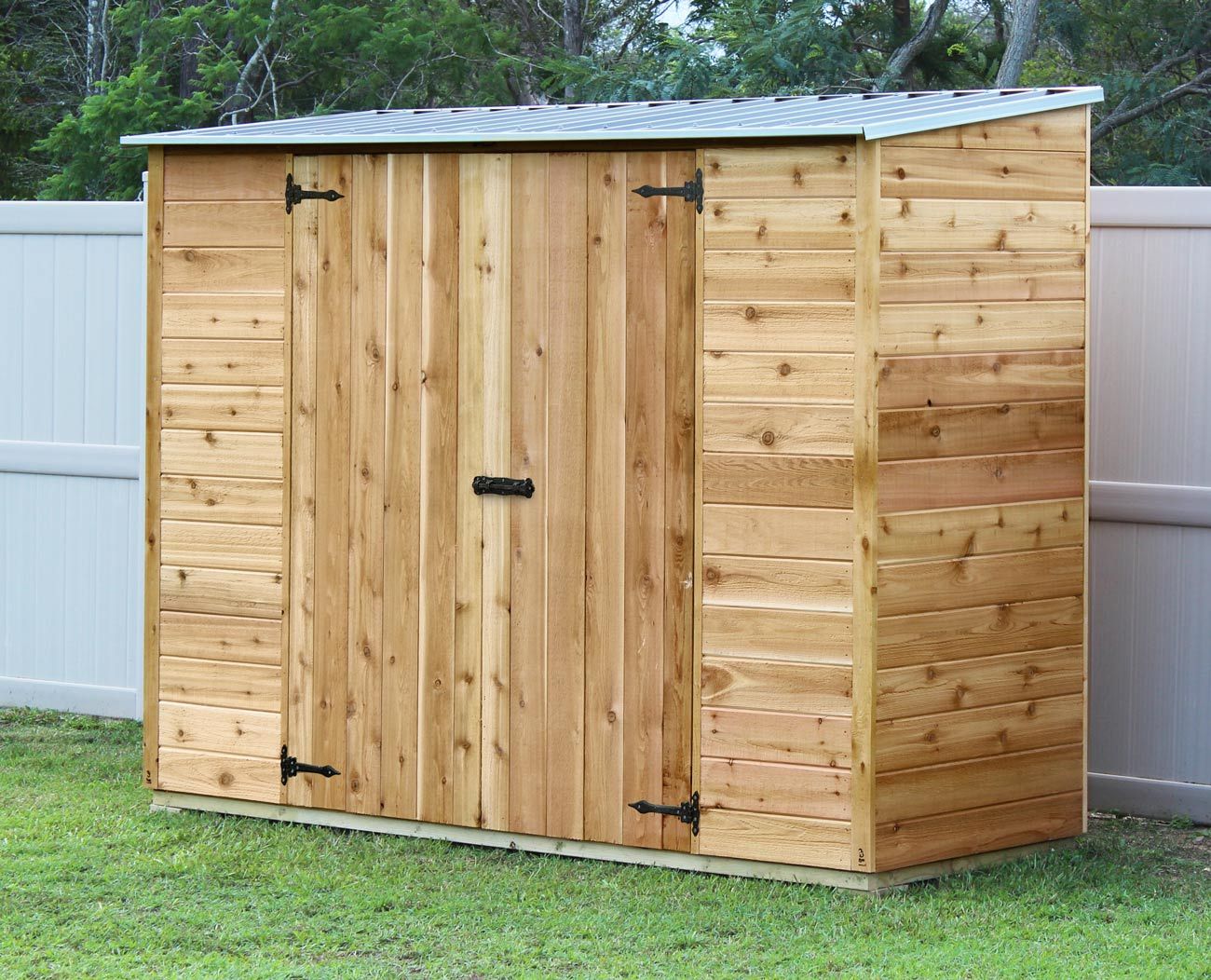 CEDAR SHED ACACIA 2.5mx0.9m