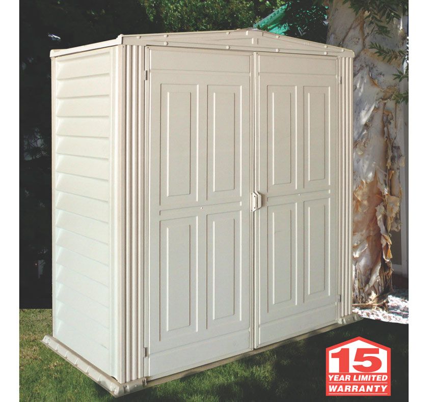 DURAMAX 5'x3' GARDEN SHED 1.9mx1m
