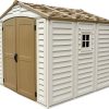 DURAMAX 8’x8′ GARDEN SHED