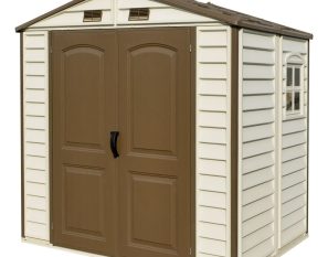 DURAMAX 8'x6' GARDEN SHED 2.5mx1.7m