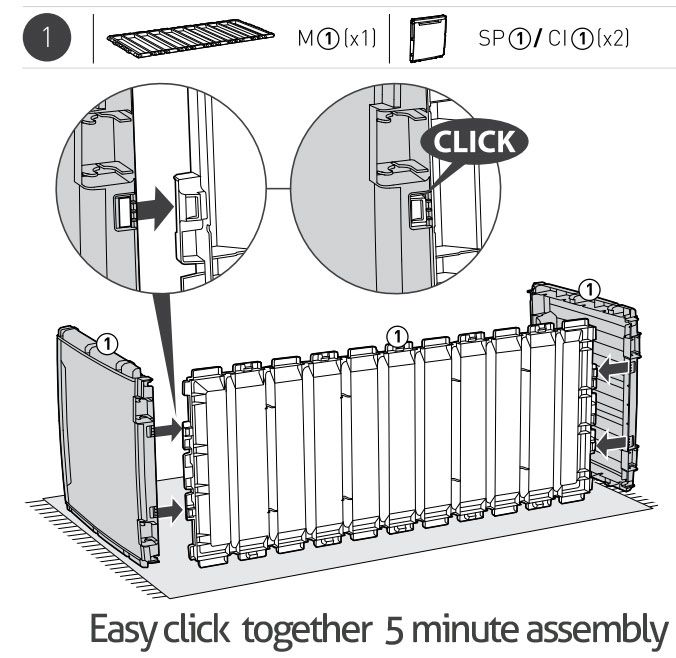 KETER SPRINGWOOD STORAGE BOX