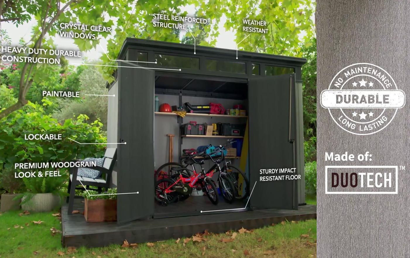KETER ARTISAN SHED 9
