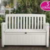 KETER PATIO STORAGE BENCH 227L STORAGE