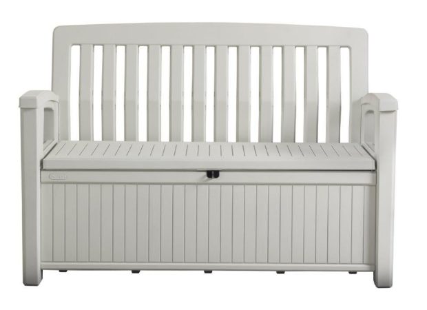 Keter Patio Storage Bench 227l Keter Patio Storage Bench 227l, Plastic Outdoor Storage Bench Seat