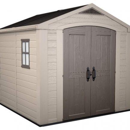 KETER FACTOR 8'x8' SHED 2.6mx2.5m